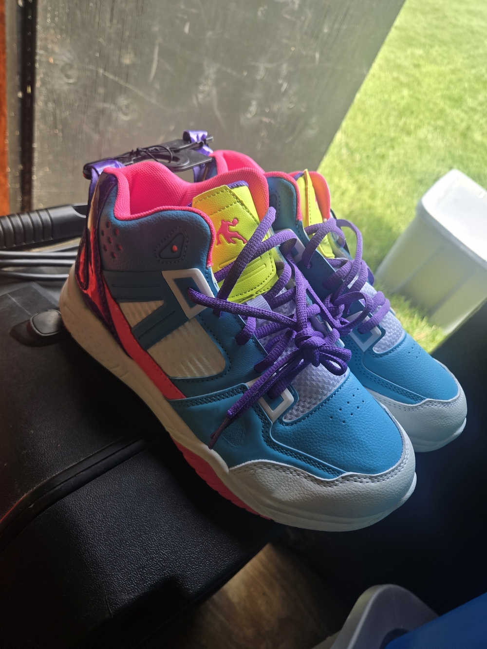 And1 Kids Sneakers - Blue, Pink & Purple